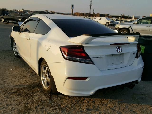 2HGFG4A5XFH706471 - 2015 HONDA CIVIC SI WHITE photo 3