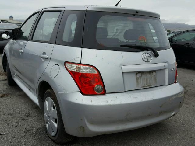 JTKKT604960161759 - 2006 TOYOTA SCION XA SILVER photo 3