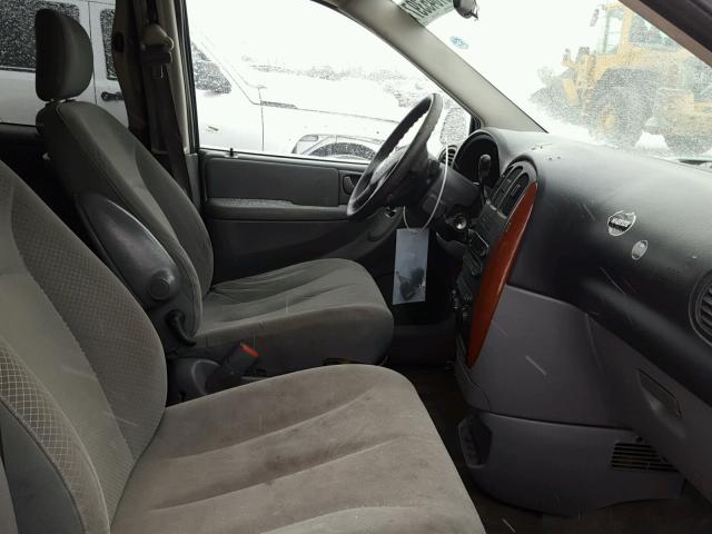 1A4GJ45R17B240385 - 2007 CHRYSLER TOWN & COU BLACK photo 5