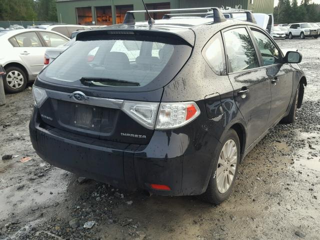 JF1GH60689H806946 - 2009 SUBARU IMPREZA 2. BLACK photo 4