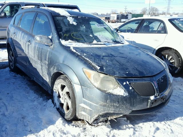 5Y2SL658X6Z408267 - 2006 PONTIAC VIBE BLUE photo 1