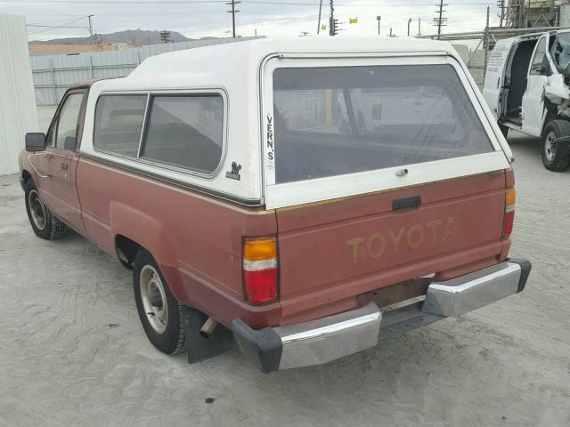 JT4RN55D9E5008691 - 1984 TOYOTA PICKUP 1/2 RED photo 3