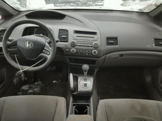 1HGFA16536L031915 - 2006 HONDA CIVIC LX BLUE photo 9