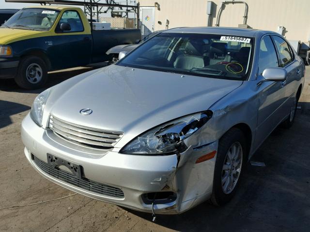 JTHBA30G145014047 - 2004 LEXUS ES 330 SILVER photo 2