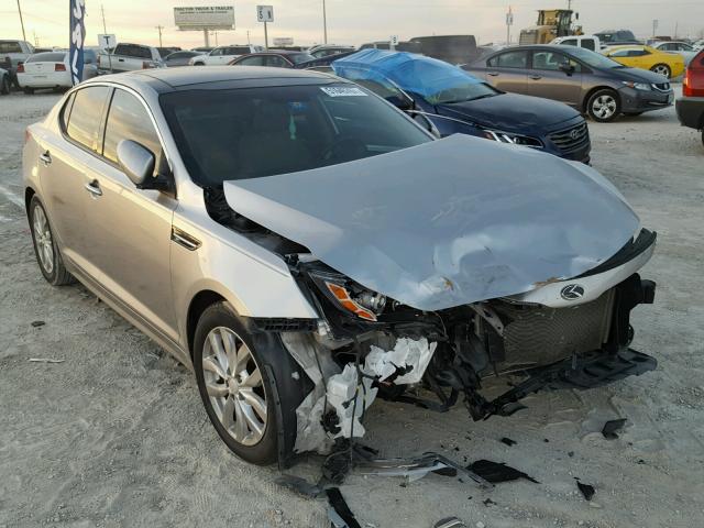 5XXGN4A70EG314062 - 2014 KIA OPTIMA EX SILVER photo 1