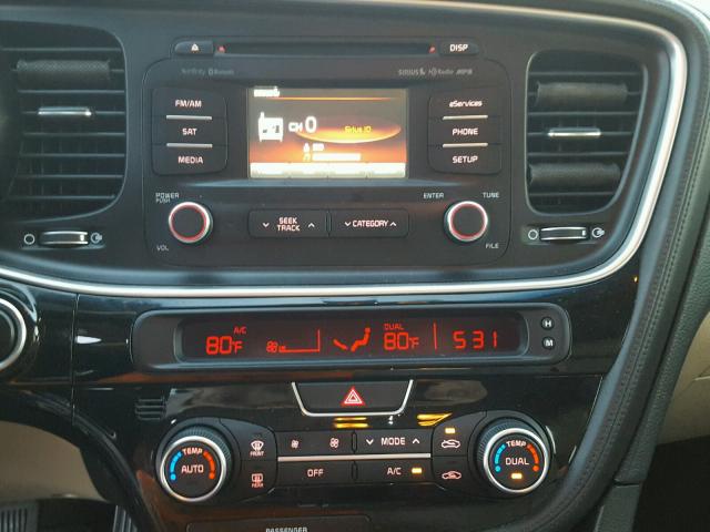 5XXGN4A70EG314062 - 2014 KIA OPTIMA EX SILVER photo 9