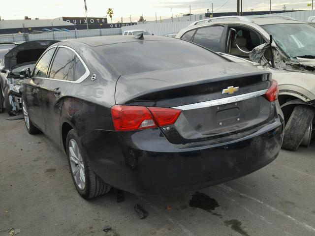 2G1115S31G9134014 - 2016 CHEVROLET IMPALA LT BLACK photo 3