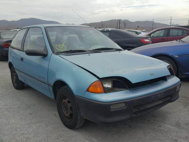 2C1MR246XN6735680 - 1992 GEO METRO BASE BLUE photo 1