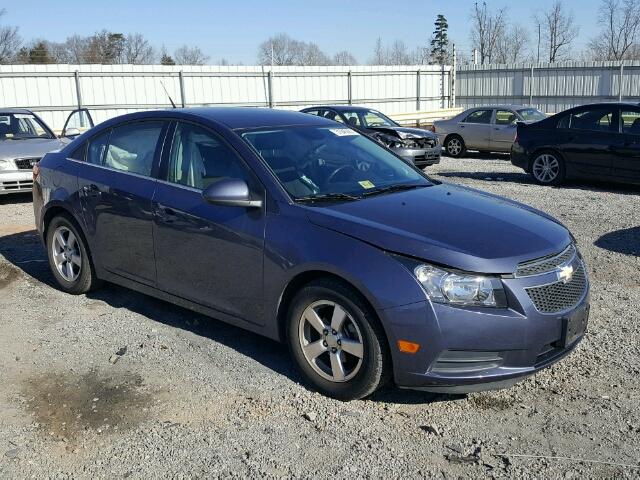 1G1PC5SB2E7120746 - 2014 CHEVROLET CRUZE LT BLUE photo 1