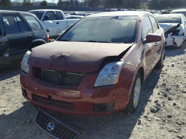 3N1AB61EX9L672758 - 2009 NISSAN SENTRA 2.0 RED photo 2