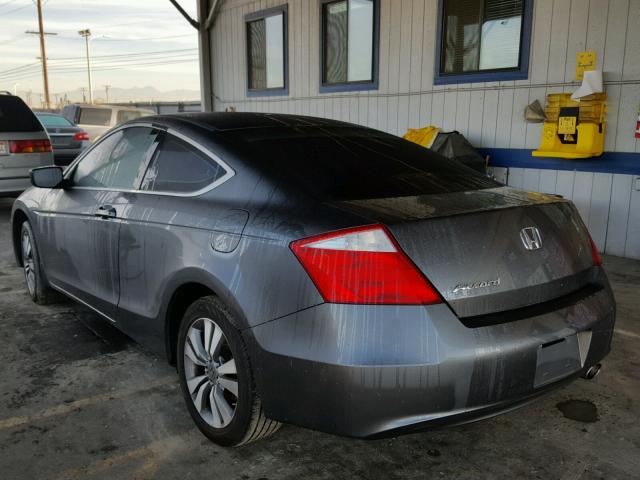 1HGCS1B32AA011275 - 2010 HONDA ACCORD LX GRAY photo 3