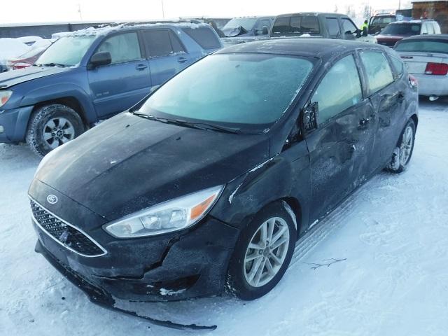 1FADP3K23HL239328 - 2017 FORD FOCUS SE BLACK photo 2