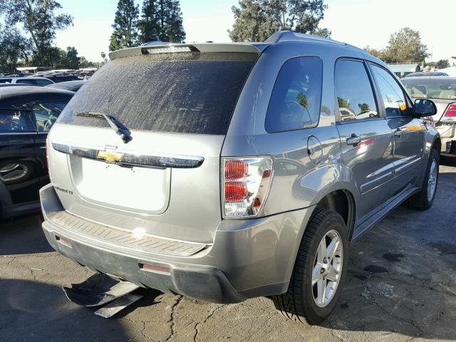 2CNDL63F066164145 - 2006 CHEVROLET EQUINOX LT GRAY photo 4