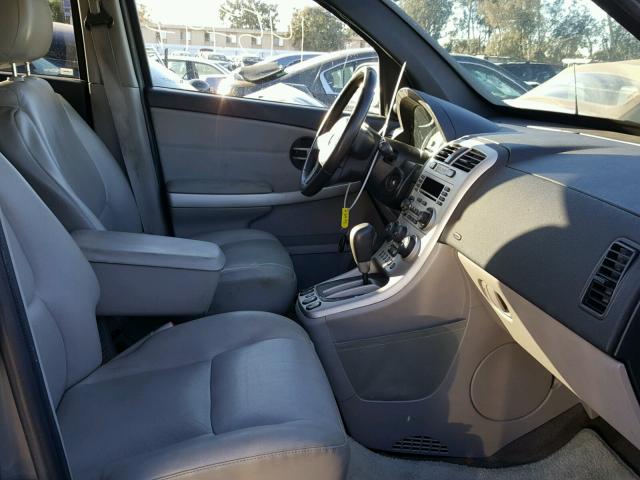 2CNDL63F066164145 - 2006 CHEVROLET EQUINOX LT GRAY photo 5