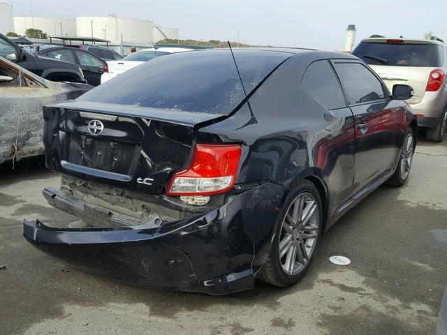 JTKJF5C79B3019844 - 2011 TOYOTA SCION TC 黑色 照片 4