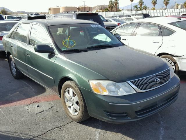 4T1BF28BX1U186953 - 2001 TOYOTA AVALON XL GREEN photo 1