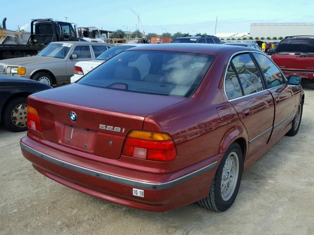 WBADM6335XBY29916 - 1999 BMW 528 I AUTO RED photo 4