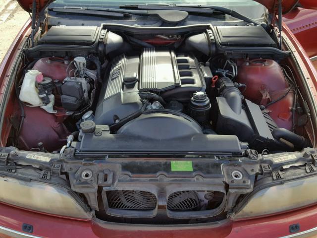 WBADM6335XBY29916 - 1999 BMW 528 I AUTO RED photo 7