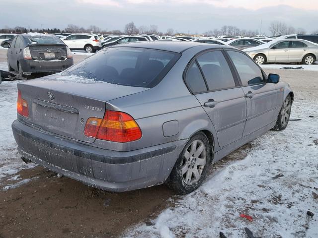 WBAET37423NJ35735 - 2003 BMW 325 I GRAY photo 4