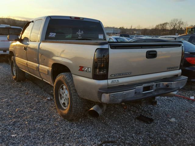 2GCEK19TX21317150 - 2002 CHEVROLET SILVERADO GOLD photo 3