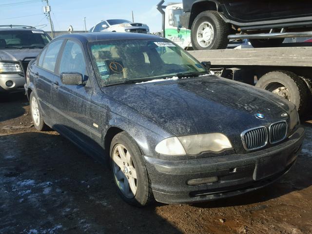 WBAAV33471FU91071 - 2001 BMW 325 I BLUE photo 1