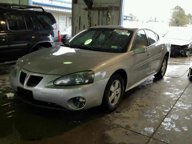 2G2WP552261301223 - 2006 PONTIAC GRAND PRIX ვერცხლისფერი ფოტო 2