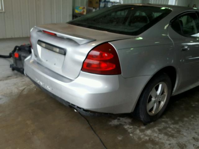 2G2WP552261301223 - 2006 PONTIAC GRAND PRIX ვერცხლისფერი ფოტო 9