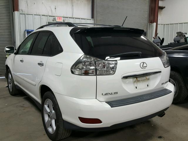 2T2GK31U19C059147 - 2009 LEXUS RX 350 WHITE photo 3