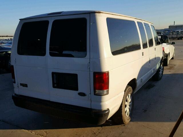 1FMRE11251HA87911 - 2001 FORD ECONOLINE WHITE photo 4