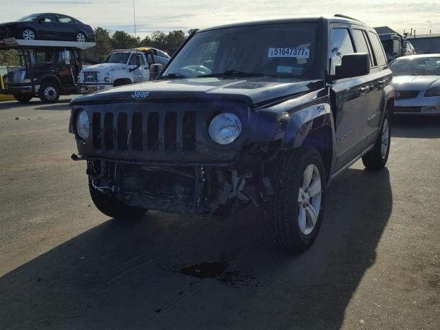 1C4NJRBB1ED769340 - 2014 JEEP PATRIOT SP BLACK photo 2