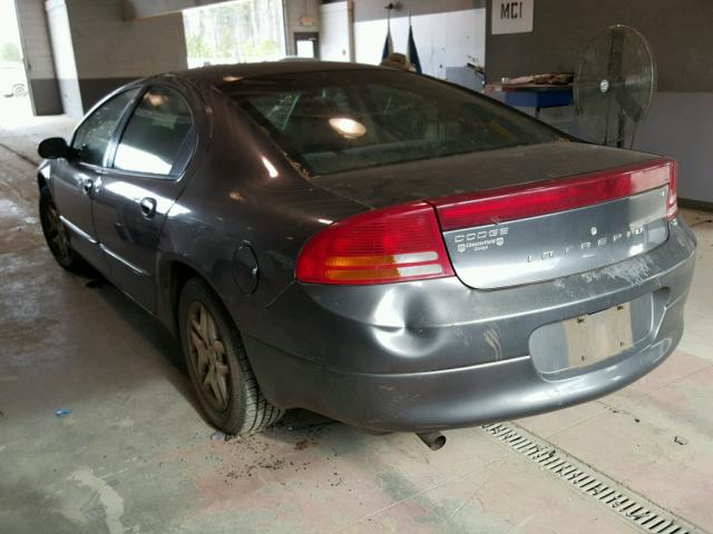 2B3HD46R64H652659 - 2004 DODGE INTREPID S GRAY photo 3