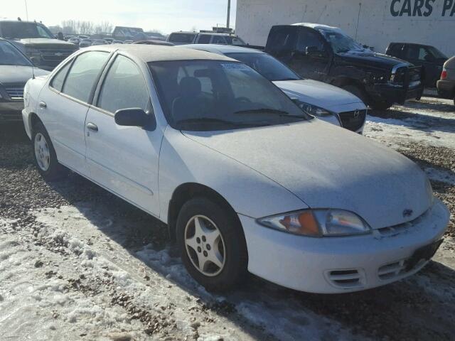 1G1JC524627224451 - 2002 CHEVROLET CAVALIER B WHITE photo 1