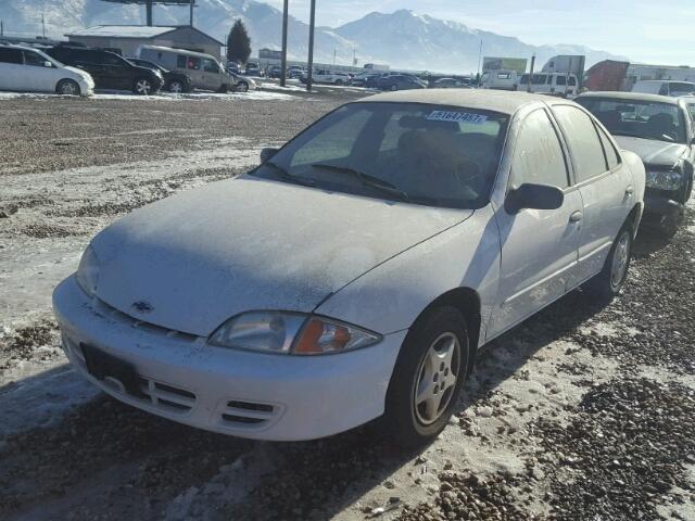 1G1JC524627224451 - 2002 CHEVROLET CAVALIER B WHITE photo 2