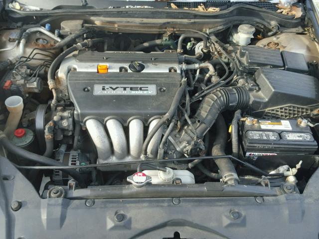 1HGCM56304A032366 - 2004 HONDA ACCORD LX TAN photo 7