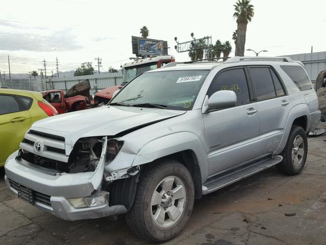 JTEZU17R430005661 - 2003 TOYOTA 4RUNNER LI SILVER photo 2