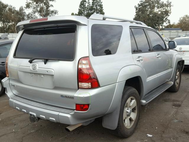 JTEZU17R430005661 - 2003 TOYOTA 4RUNNER LI SILVER photo 4