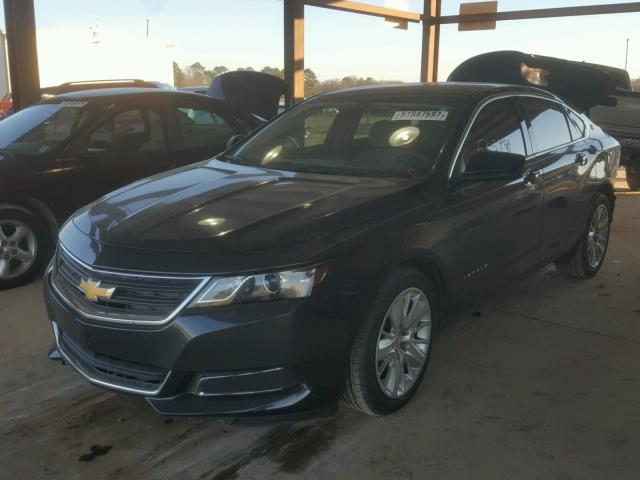 2G11Z5SL4F9287185 - 2015 CHEVROLET IMPALA LS GRAY photo 2