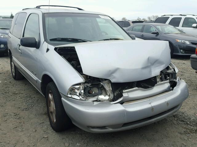 4N2XN11T7XD826956 - 1999 NISSAN QUEST SE SILVER photo 1