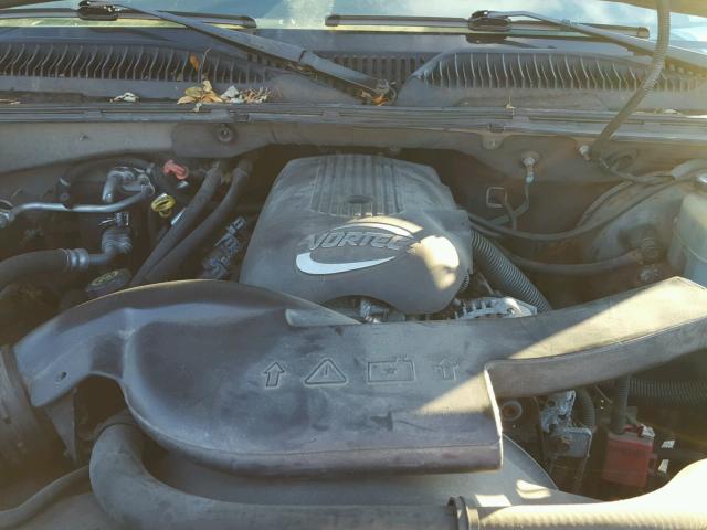 1GNFK16Z92J106130 - 2002 CHEVROLET SUBURBAN K SILVER photo 7