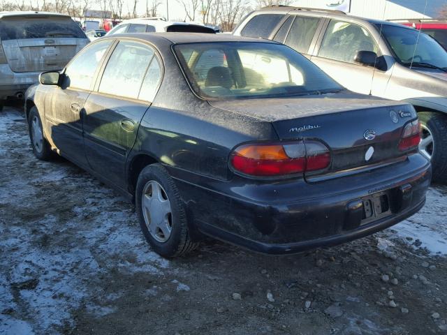 1G1ND52J3Y6197308 - 2000 CHEVROLET MALIBU BLACK photo 3