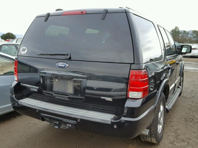 1FMFU19505LA48148 - 2005 FORD EXPEDITION BLACK photo 4