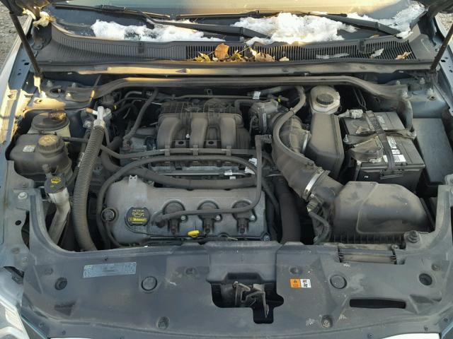 1FAHP2FW4AG142890 - 2010 FORD TAURUS LIM BLACK photo 7