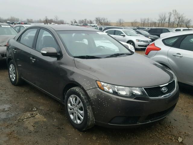 KNAFU4A23A5811749 - 2010 KIA FORTE EX GRAY photo 1