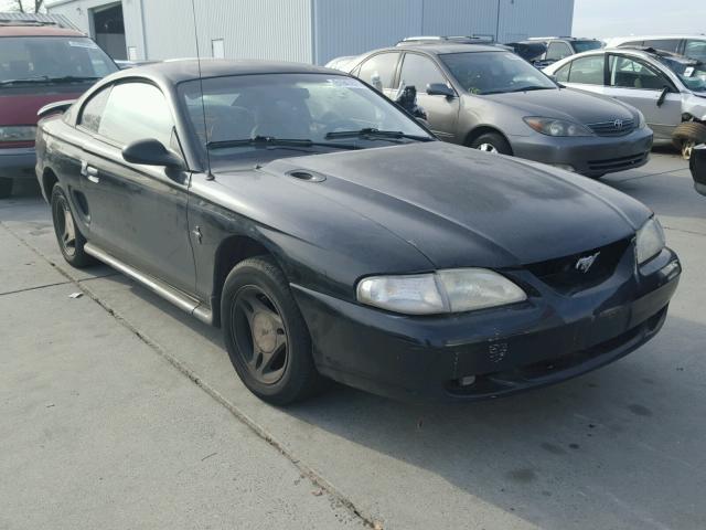 1FAFP4043WF156139 - 1998 FORD MUSTANG BLACK photo 1