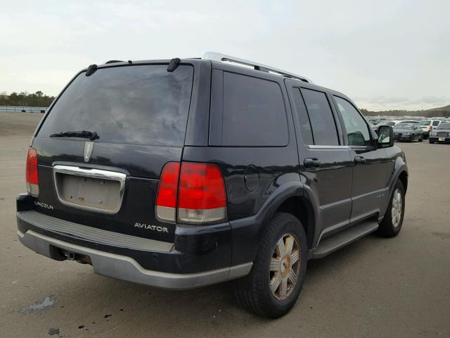 5LMEU78H23ZJ14474 - 2003 LINCOLN AVIATOR BLACK photo 4