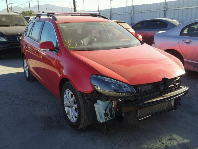 3VWPP7AJ4EM602458 - 2014 VOLKSWAGEN JETTA S 红色 照片 1