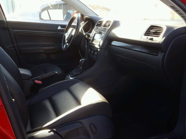 3VWPP7AJ4EM602458 - 2014 VOLKSWAGEN JETTA S 红色 照片 5