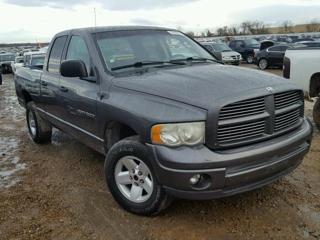 1D7HU18Z92J164253 - 2002 DODGE RAM 1500 GRAY photo 1