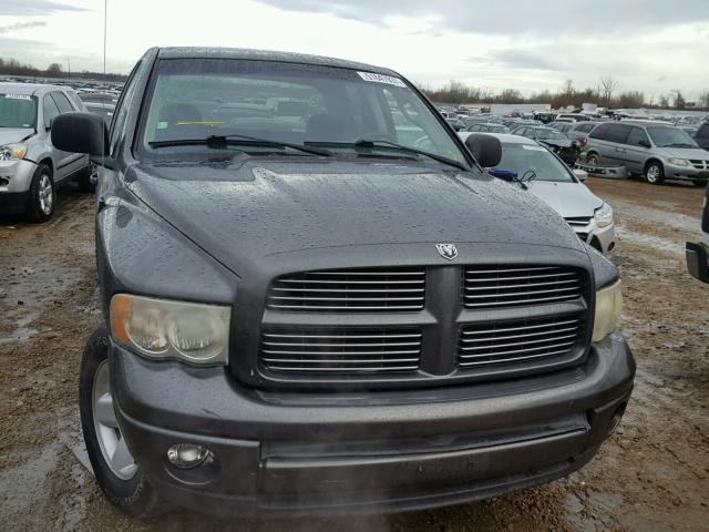 1D7HU18Z92J164253 - 2002 DODGE RAM 1500 GRAY photo 9