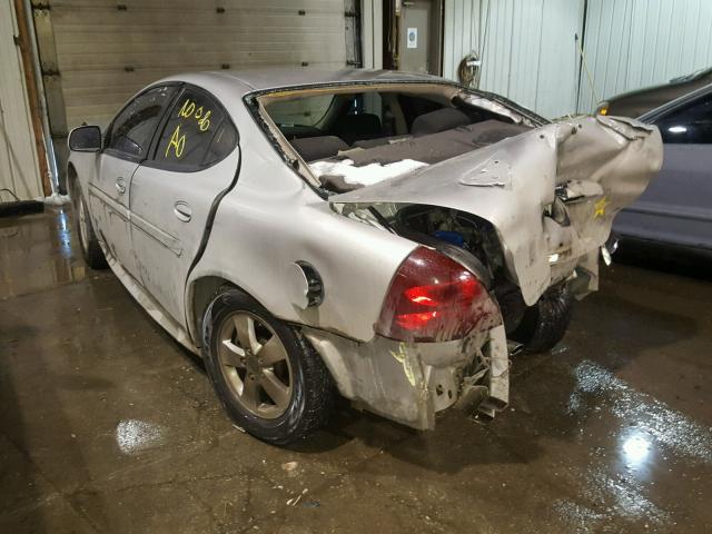 2G2WP552861276067 - 2006 PONTIAC GRAND PRIX SILVER photo 3